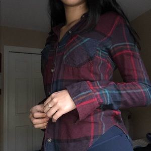 Burgundy Flannel